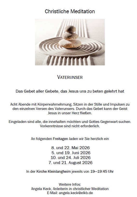 Mediationen zum Vaterunser