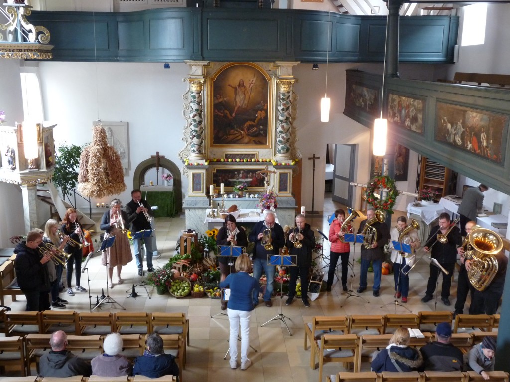 Choralwunschkonzert an Erntedank in der Kirche